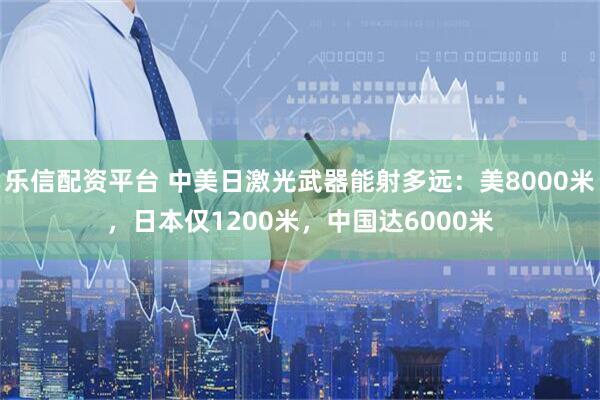 乐信配资平台 中美日激光武器能射多远：美8000米，日本仅1200米，中国达6000米