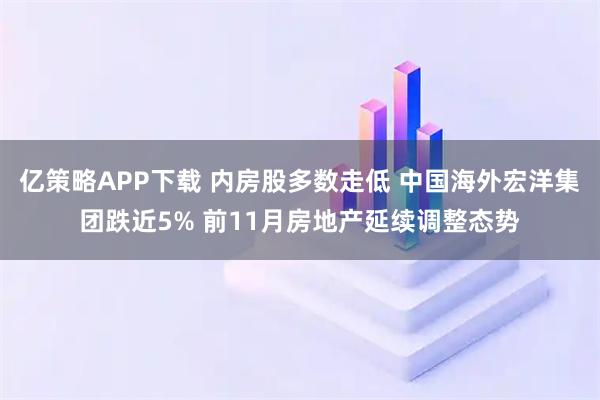 亿策略APP下载 内房股多数走低 中国海外宏洋集团跌近5% 前11月房地产延续调整态势